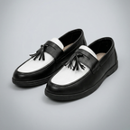 The Montford Two Tone Tassel Loafer