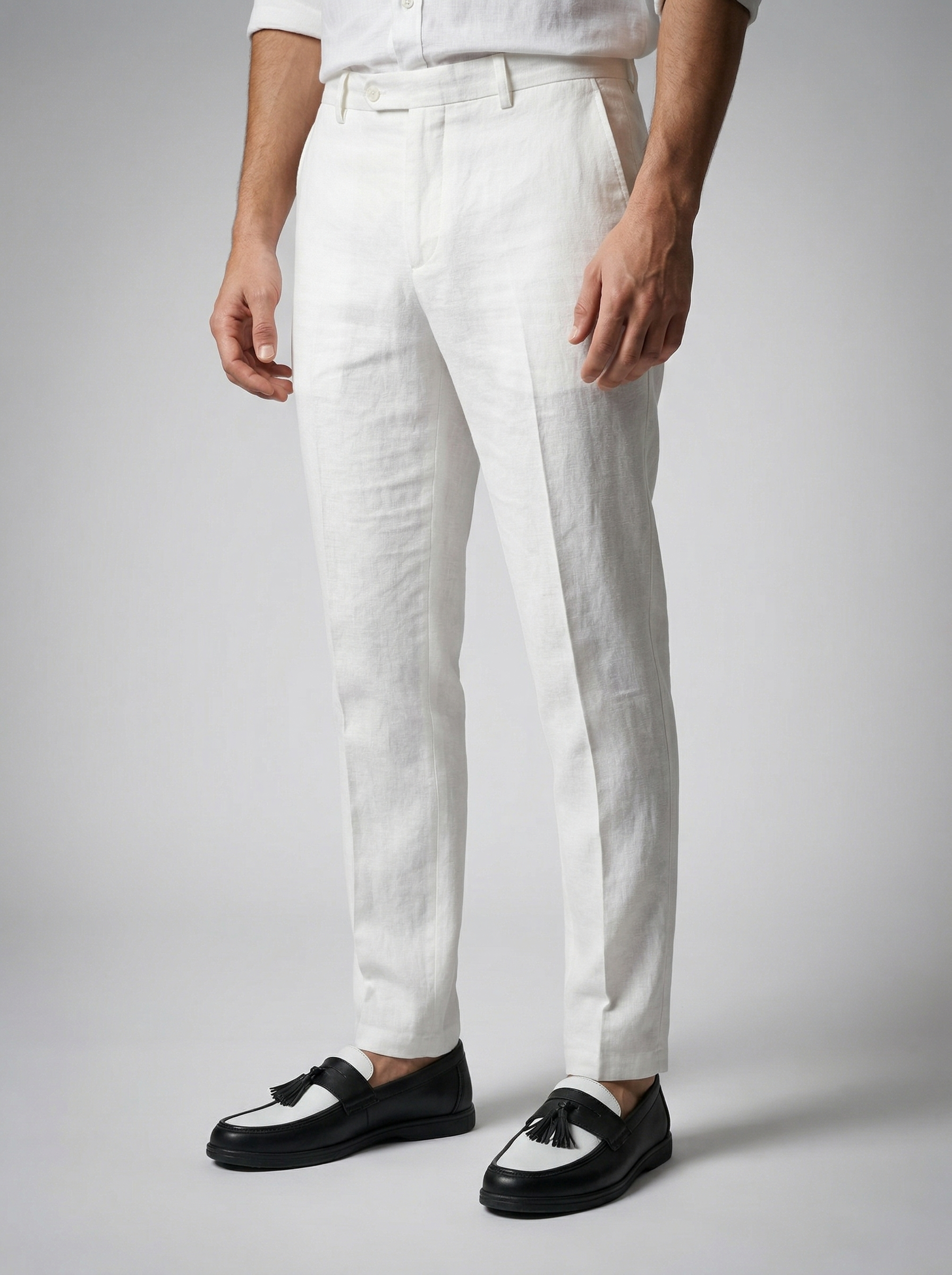 The Montford Two Tone Tassel Loafer